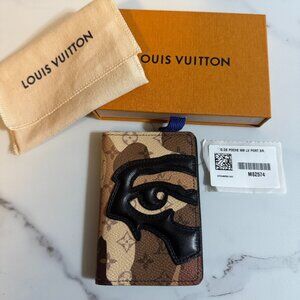 Louis Vuitton x KidSuper Monogram Portrait Canvas Pocket Organizer